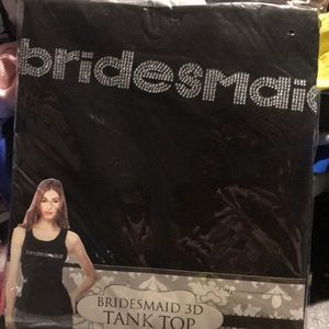 Bridesmaid tank top